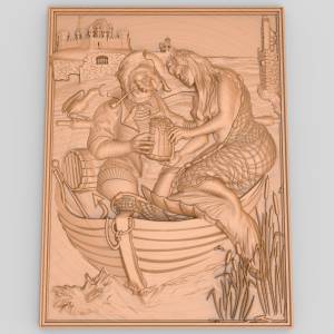 Рыбак и русалка