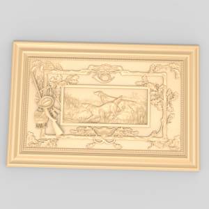 Панно Охотничьи собаки