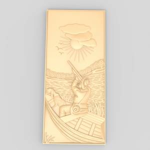 Панно Оxотник