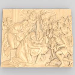 "Рождение Христа" Панно 2